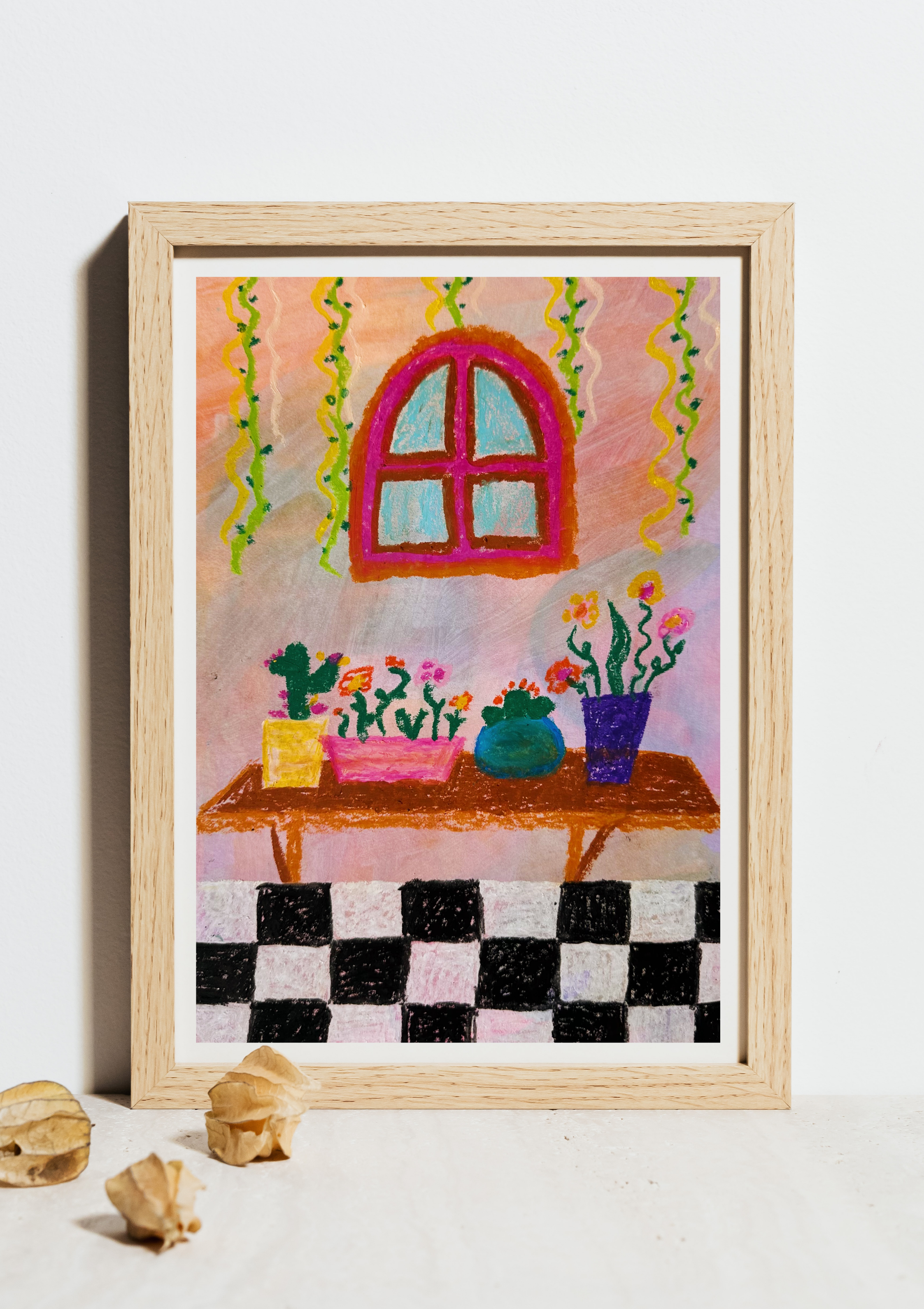 Window Garden Art Print