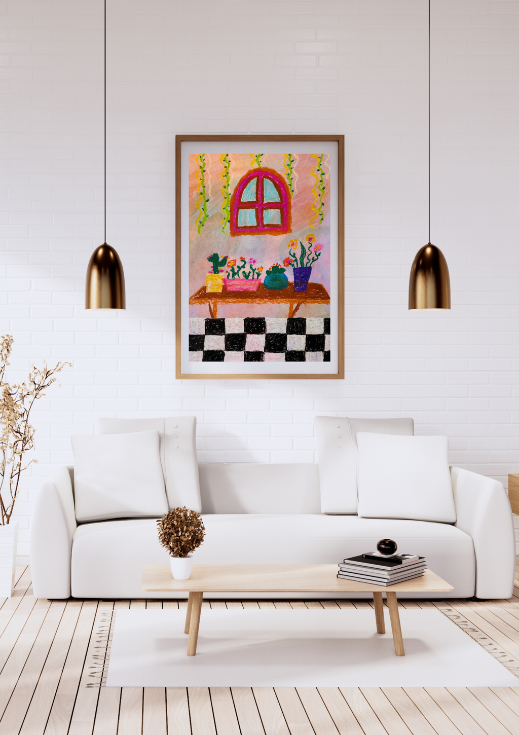 Window Garden Art Print