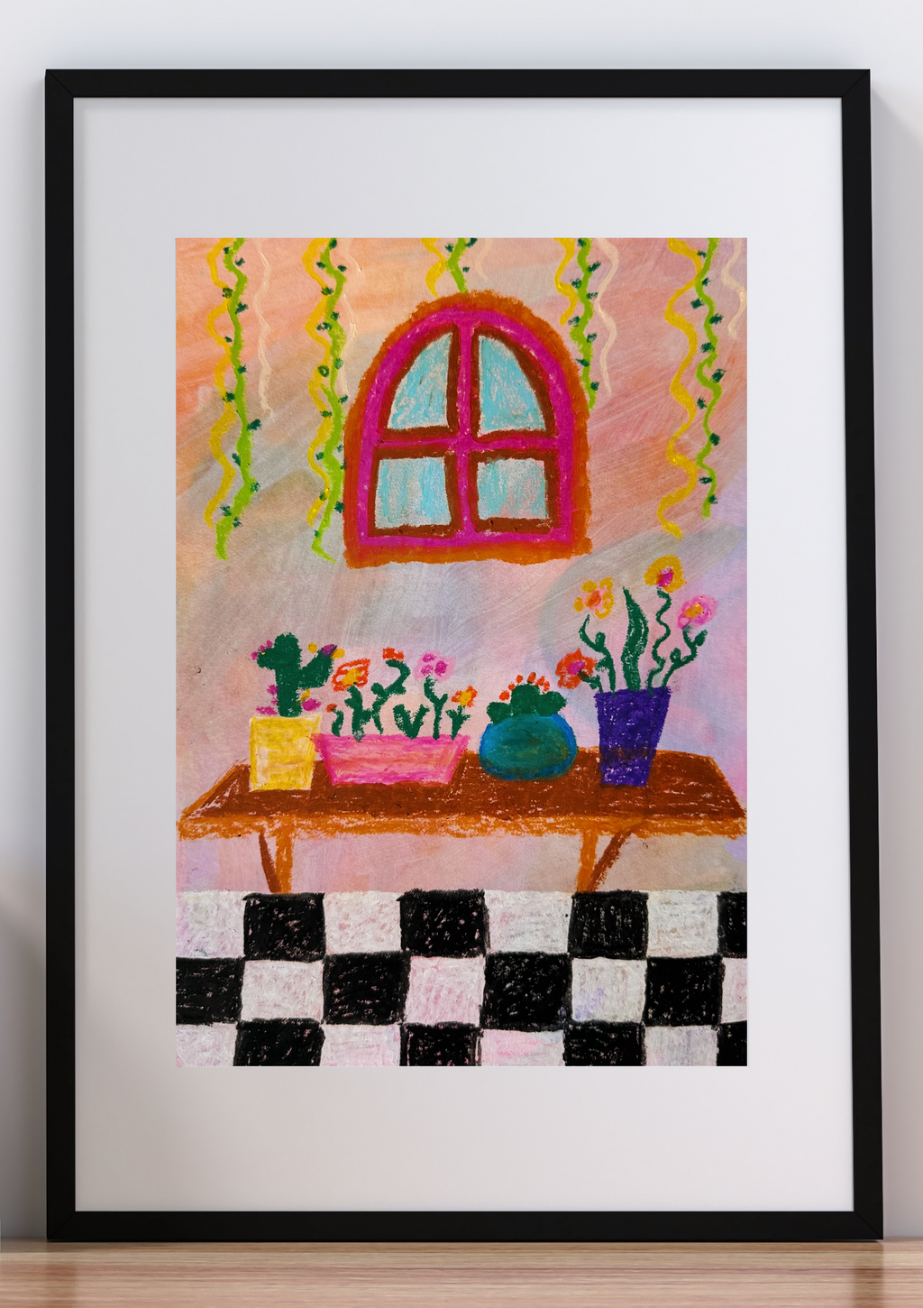 Window Garden Art Print